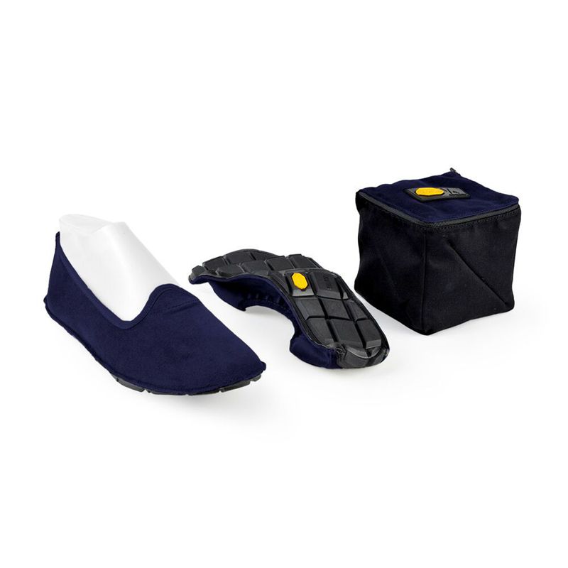 Vibram One Quarter Bársony Női Cipő - Kék EQNH419